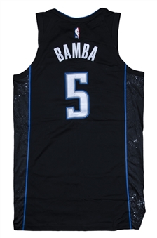 2018 Mo Bamba Game Used Orlando Magic Alternate Jersey Used on 11/20/18 (MeiGray)